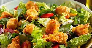 Çıtır tavuk salata