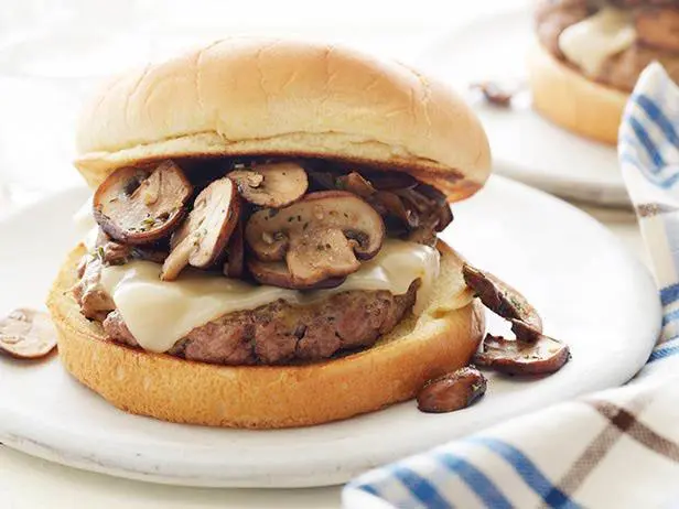 Mushroom burger