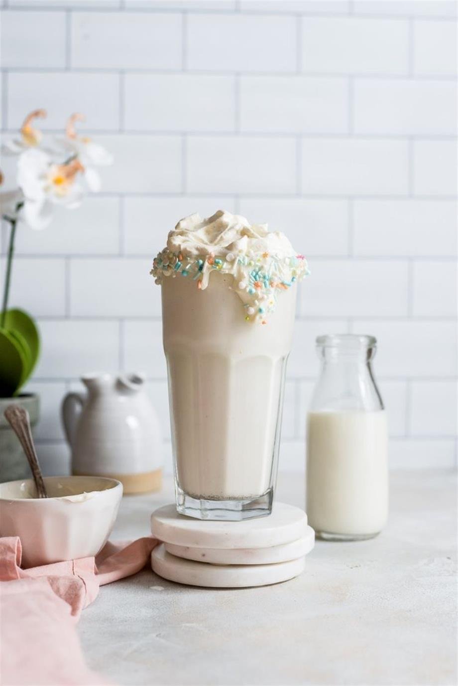 Vanilya milkshake