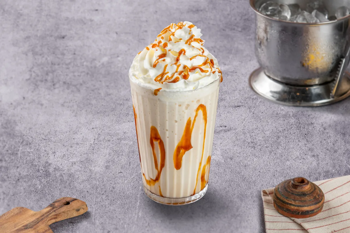 Karamel milkshake